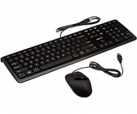 ALFA KEYBOARD MOUSE SET - ENGLISH/GREEK USB 2.0 - WIRED - BLACK 1YW